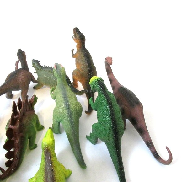 Boley Beautifully Detailed Realistic Dinosaur Dino 8" Figures Complete Set of 10 - Picture 9 of 10